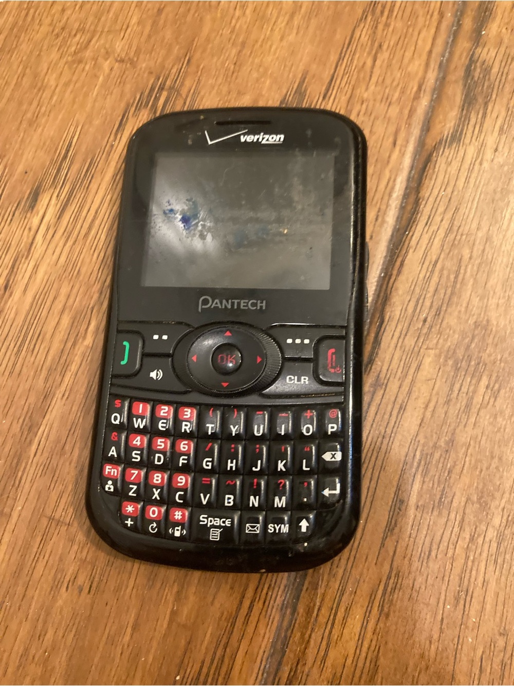 Verizon Black QWERTY Feature Phone